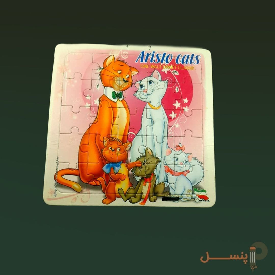 پازل 25تکه پشت وایت بردی — تصویر ۳