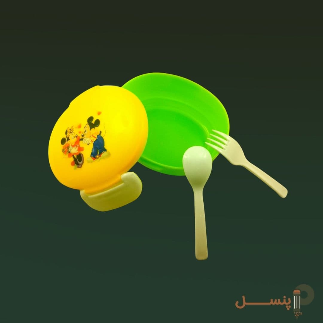 ظرف غذا یک طبقه بیضی