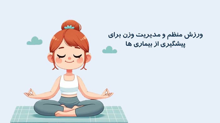 پاورپوینت ورزش منظم و مدیریت وزن برای پیشگیری از بیماری ها (34583) — تصویر ۳