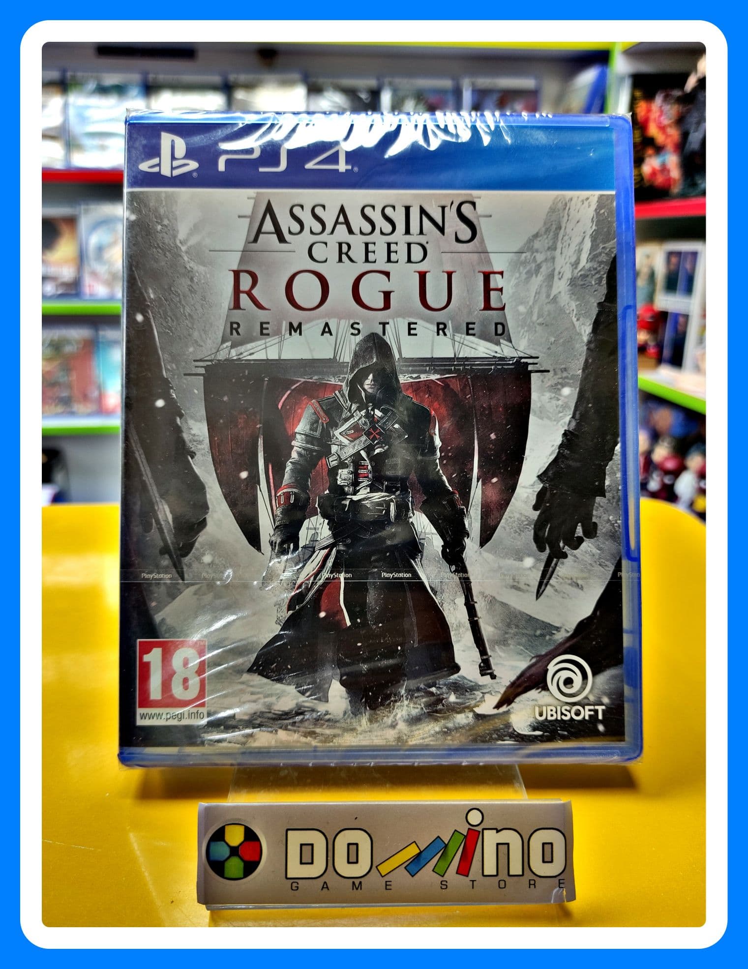 بازی Assassin’s Creed Rogue Remastred آکبند PS4 – (پلمپ اورجینال. بیمه ارسال کالا. بسته بندی ضد ضربه)