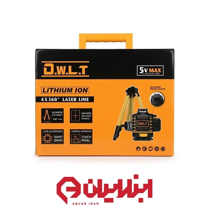 تراز لیزری ۱۶ لاین قاب فلزی طرح دیوالت D.W.L.T مدل LD-16M — تصویر ۴