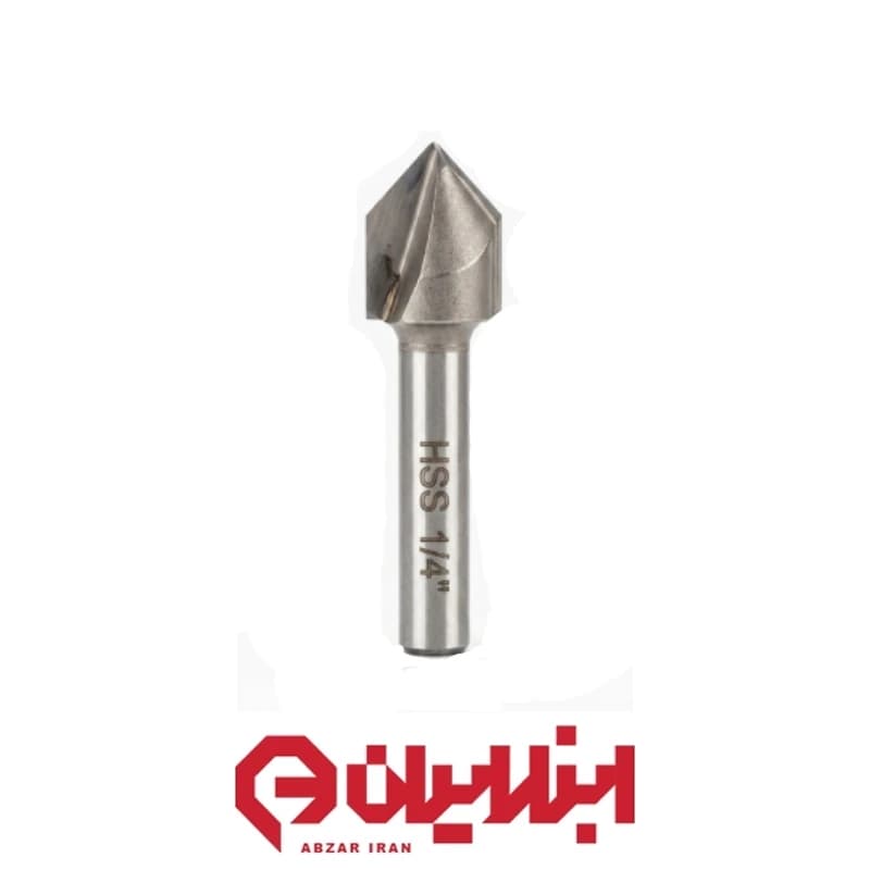 تیغ فرز نجاری شیار V شکل پایه ۶.۳ میلیمتر بوش