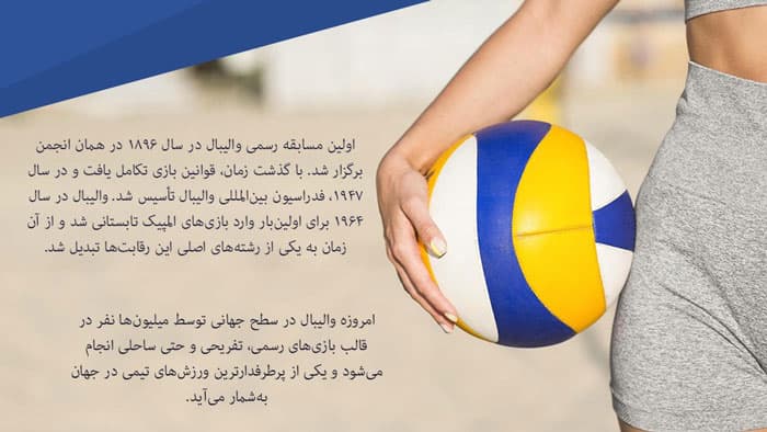 پاورپوینت ورزش والیبال (32192) — تصویر ۵