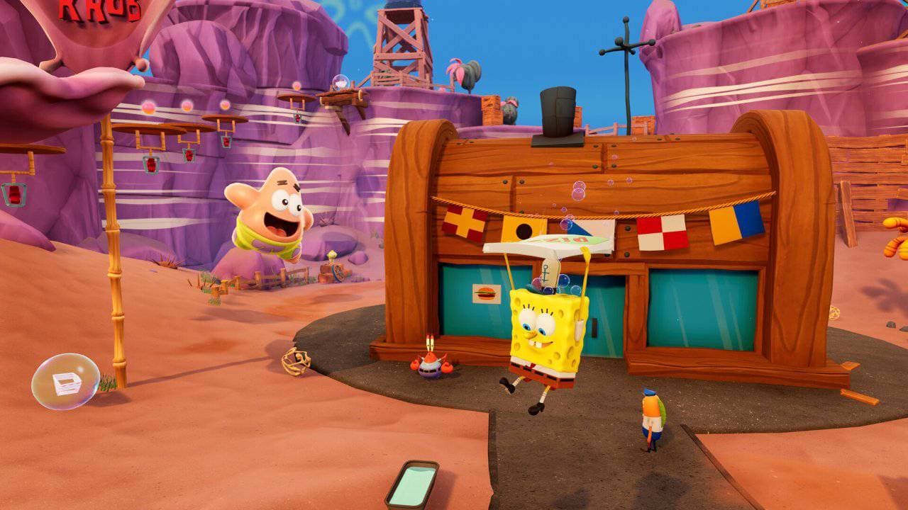 بازی Spongebob SquarePants: Battle for Bikini Bottom آکبند PS4 (پلمپ اورجینال. بیمه ارسال کالا. بسته بندی ضد ضربه) — تصویر ۱۱