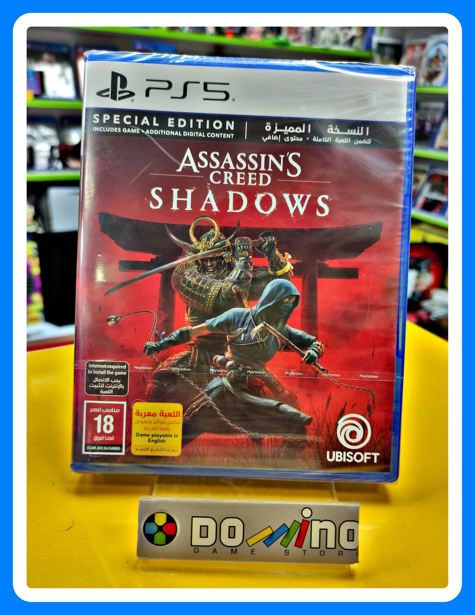 بازی Assassin’s Creed Shadows نسخه Special Edition آکبند PS5 – (پلمپ اورجینال. بیمه ارسال کالا. بسته بندی ضد ضربه)