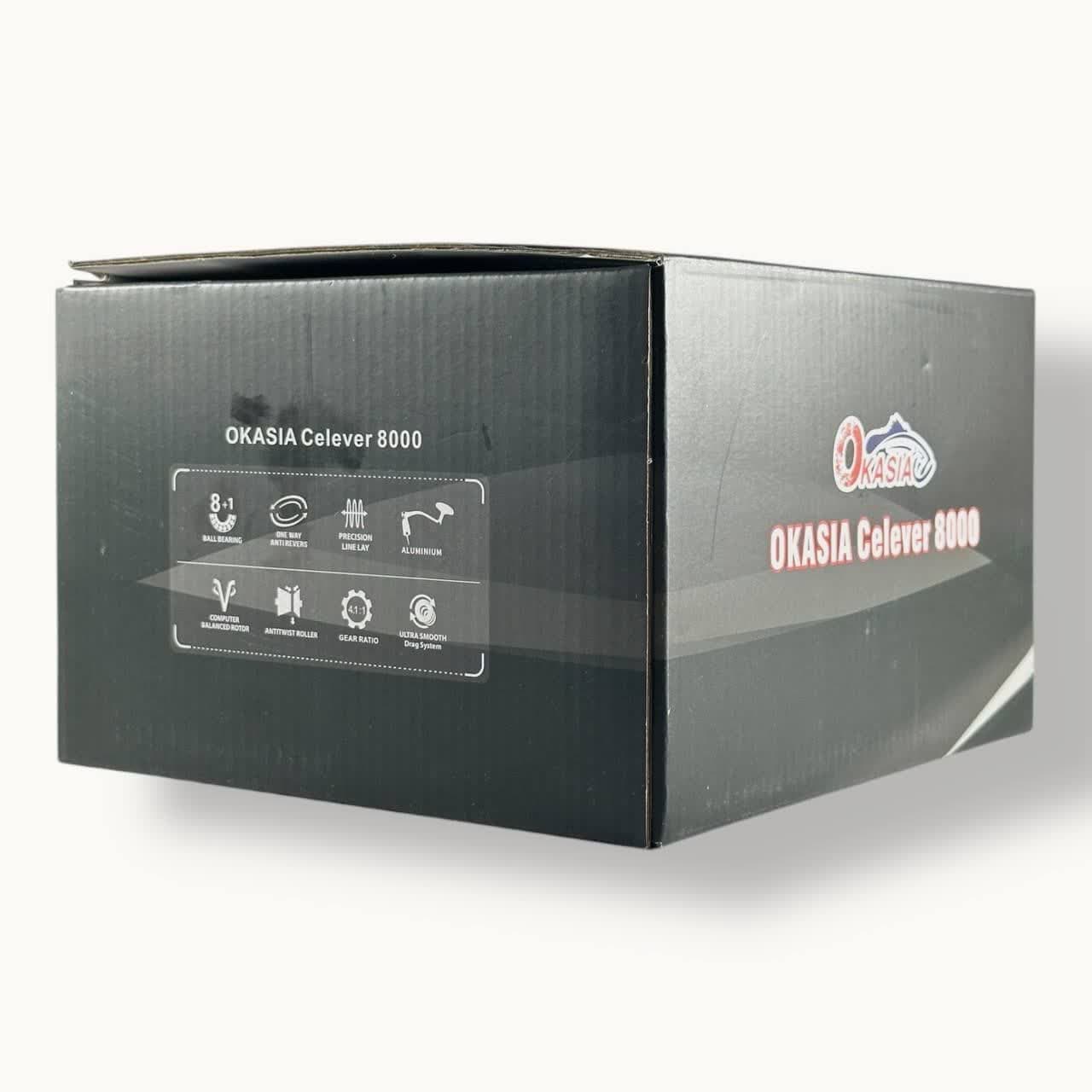 چرخ ماهیگیری اکاسیا کلور OKASIA CLEVER 8000 — تصویر ۳