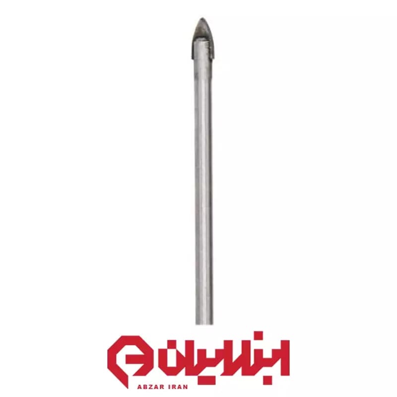 مته نیزه ای سایز ۳ میلیمتر ارتفاع ۶۵ میلیمتر بوش