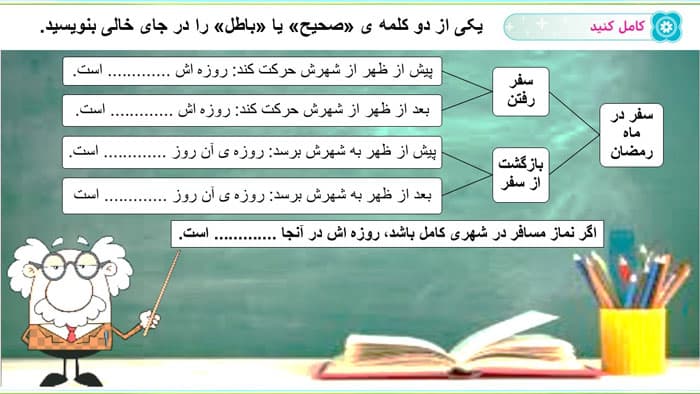 پاورپوینت سفرهای با برکت | درس 12 هدیه های آسمان ششم دبستان (29269) — تصویر ۲