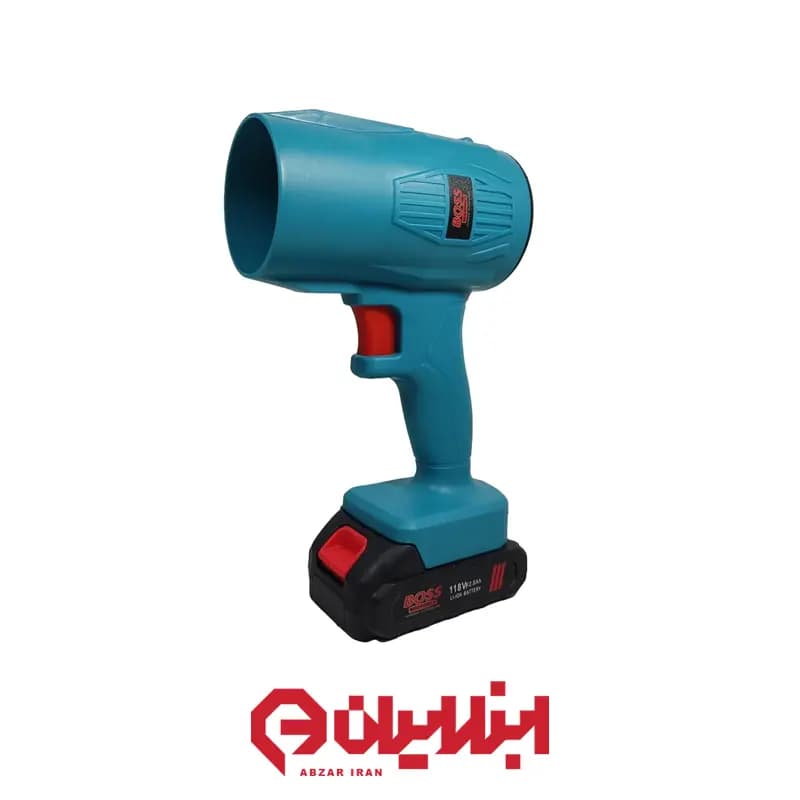 جت فن شارژی 118 ولت دو باتری باس مدل BS-8208 — تصویر ۲