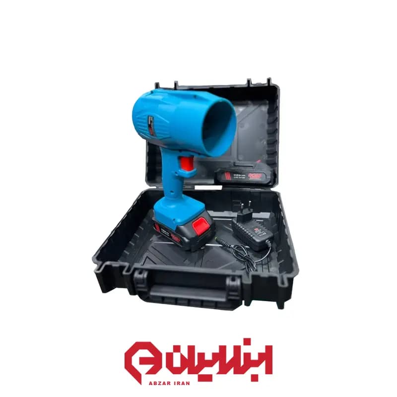 جت فن شارژی 118 ولت دو باتری باس مدل BS-8208 — تصویر ۳