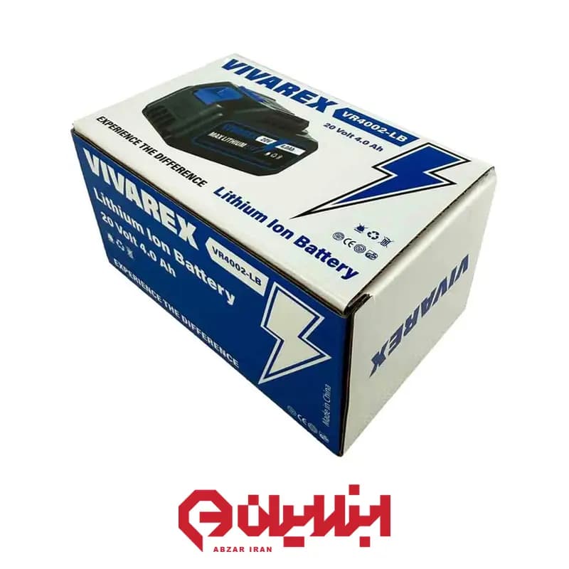 باتری 20 ولت 4 آمپر ویوارکس مدل VR4002-LB — تصویر ۴