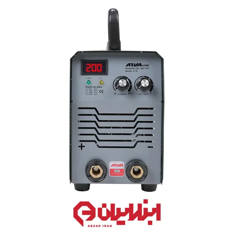 دستگاه جوشکاری آروا 200 آمپر مدل 2178B — تصویر ۴