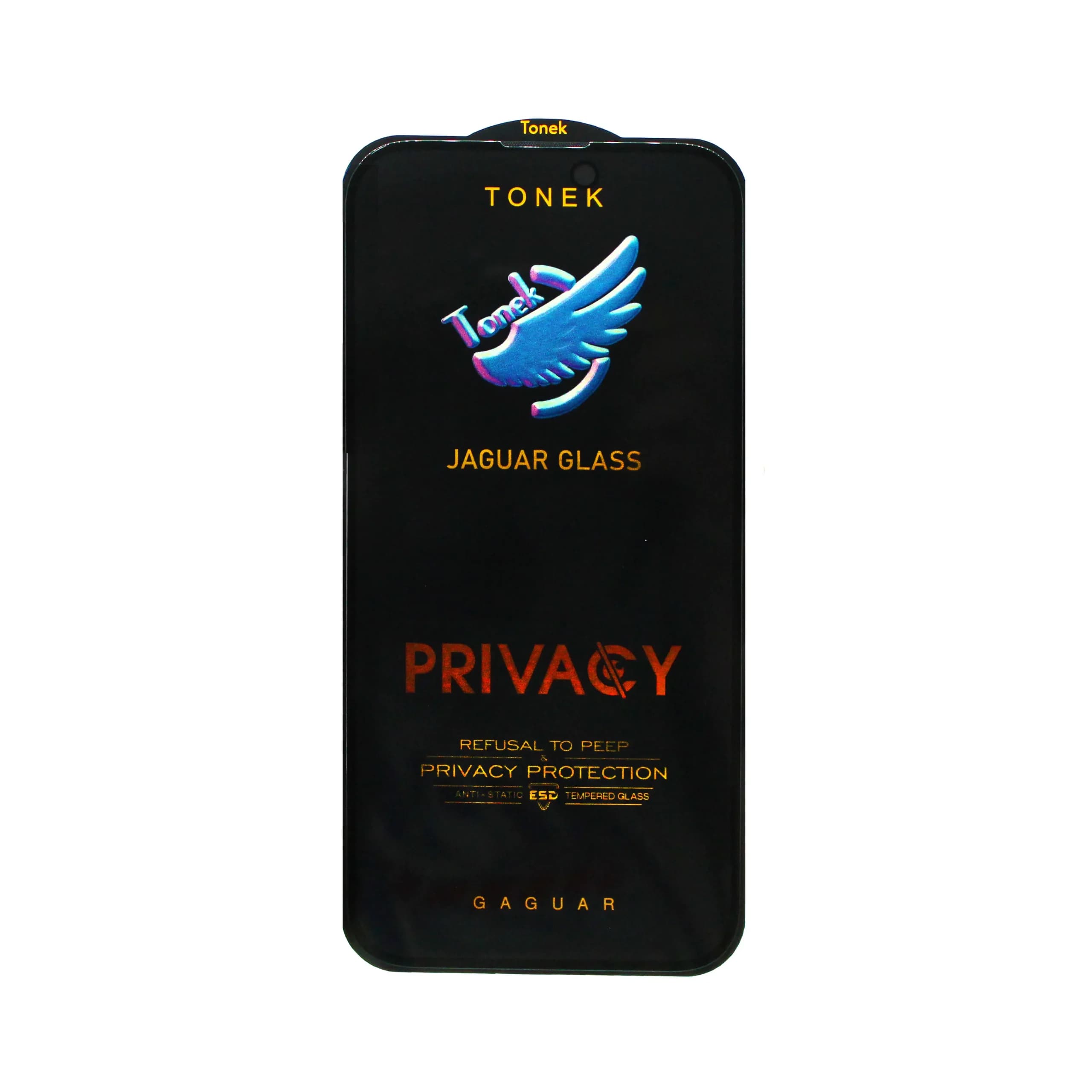 محافظ صفحه نمایش موبایل TONEK مدل PRIVACY مناسب برای آیفون IP 12 PRO MAX — تصویر ۴
