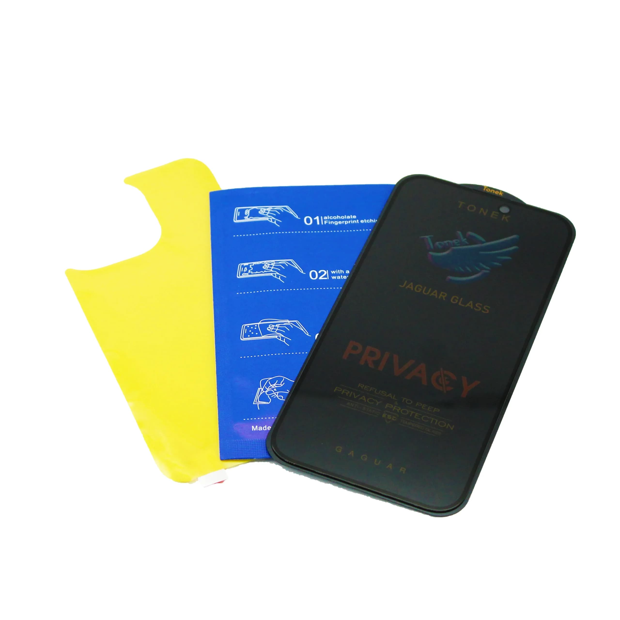 محافظ صفحه نمایش موبایل TONEK مدل PRIVACY مناسب برای آیفون IP 12 PRO MAX — تصویر ۵