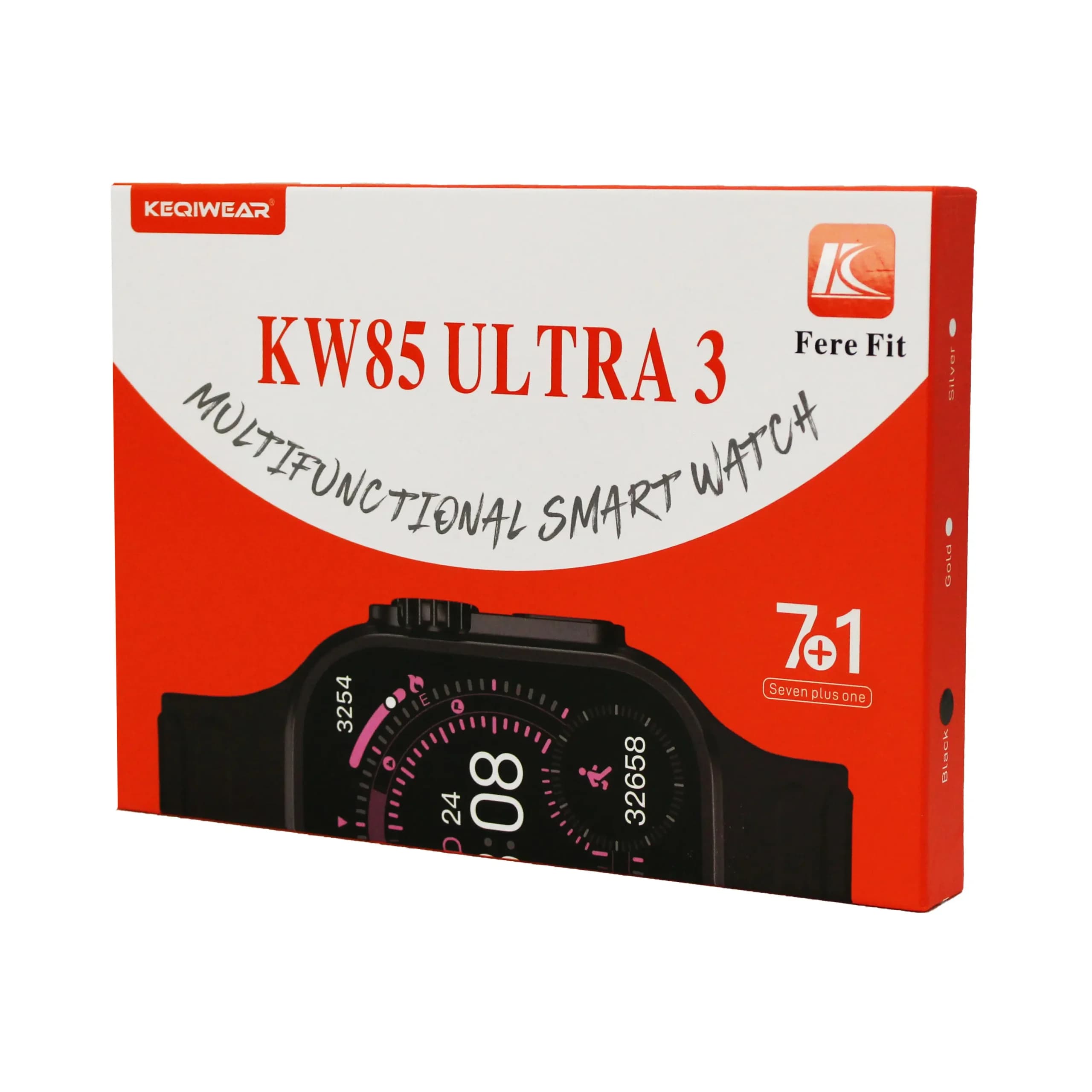 ساعت هوشمند KEQIWEAR مدل KW 85 ULTRA 3 — تصویر ۳