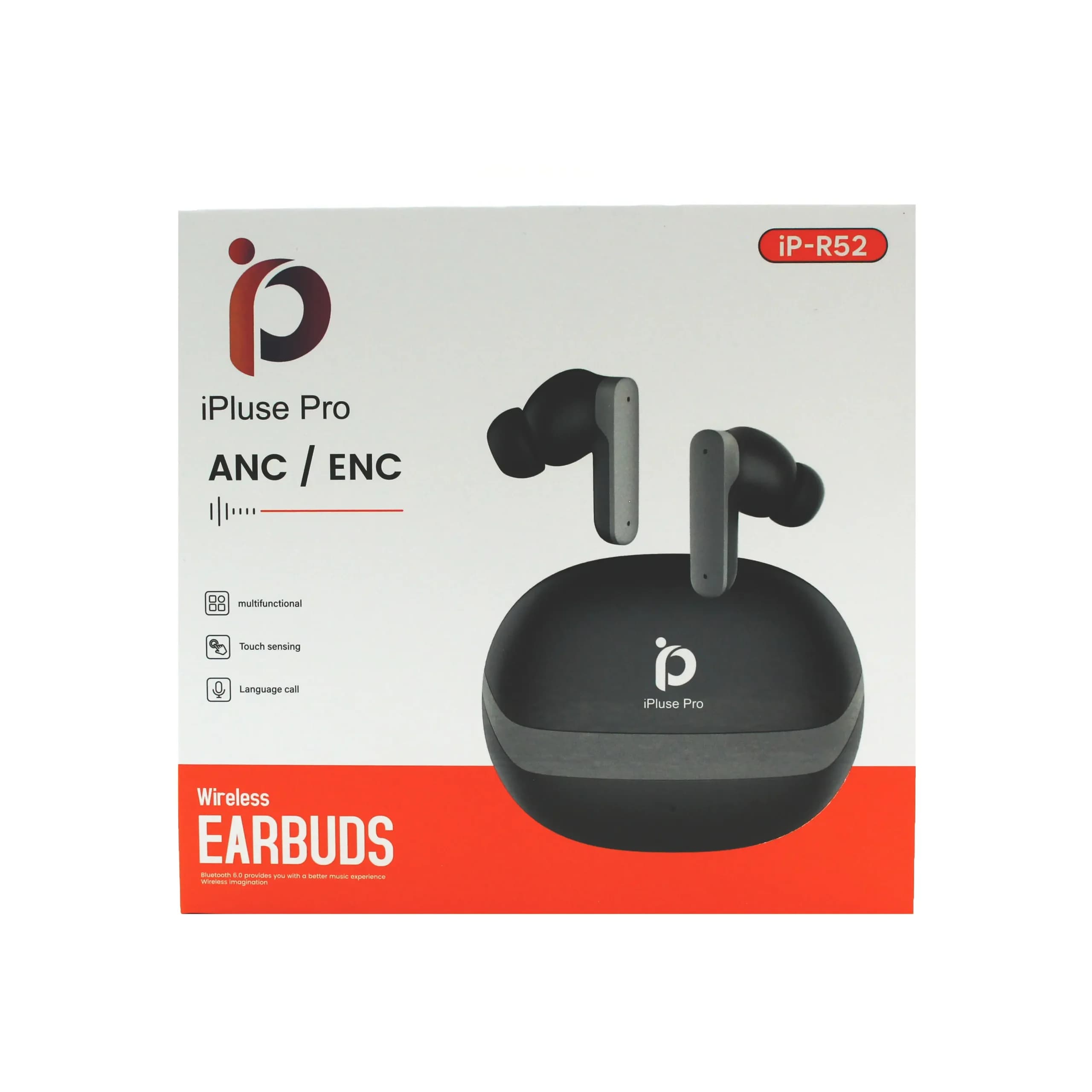 ایرپاد بلوتوثی iPluse Pro مدل ip-R52 ANC/ENC