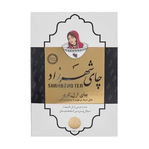 چای سیاه شهرزاد عطر ارل گری ۴۰۰ گرمی
