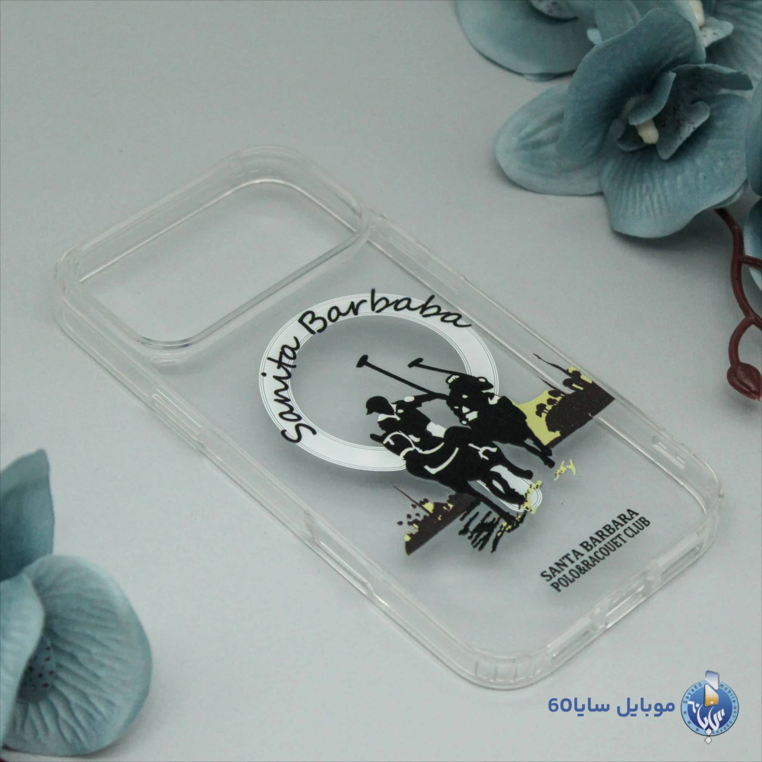 قاب موبایل iphone 17 Pro max مدل POLO شفاف مگسیف کد 0120 — تصویر ۳