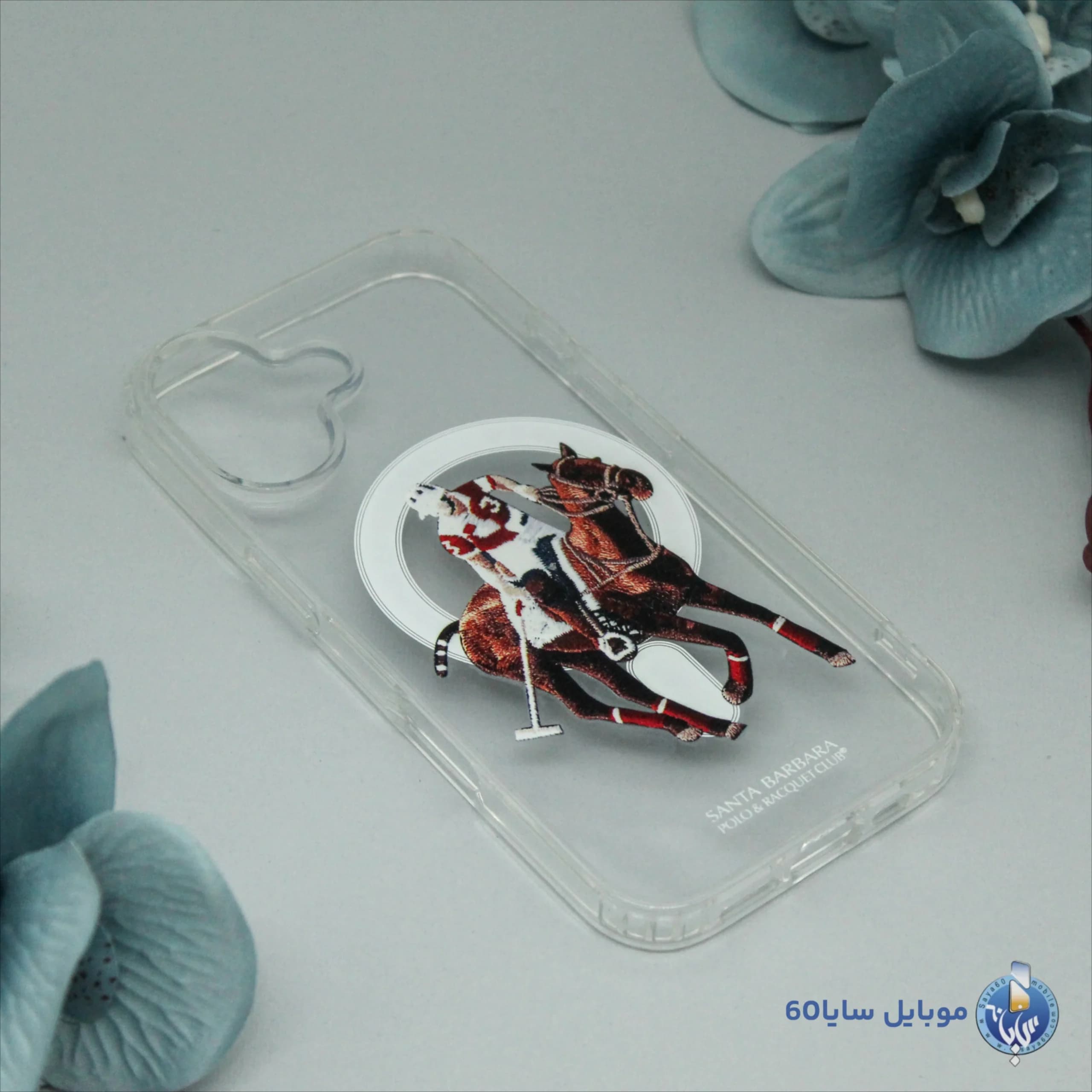 قاب موبایل iphone 17 مدل POLO شفاف مگسیف کد 0116 — تصویر ۳
