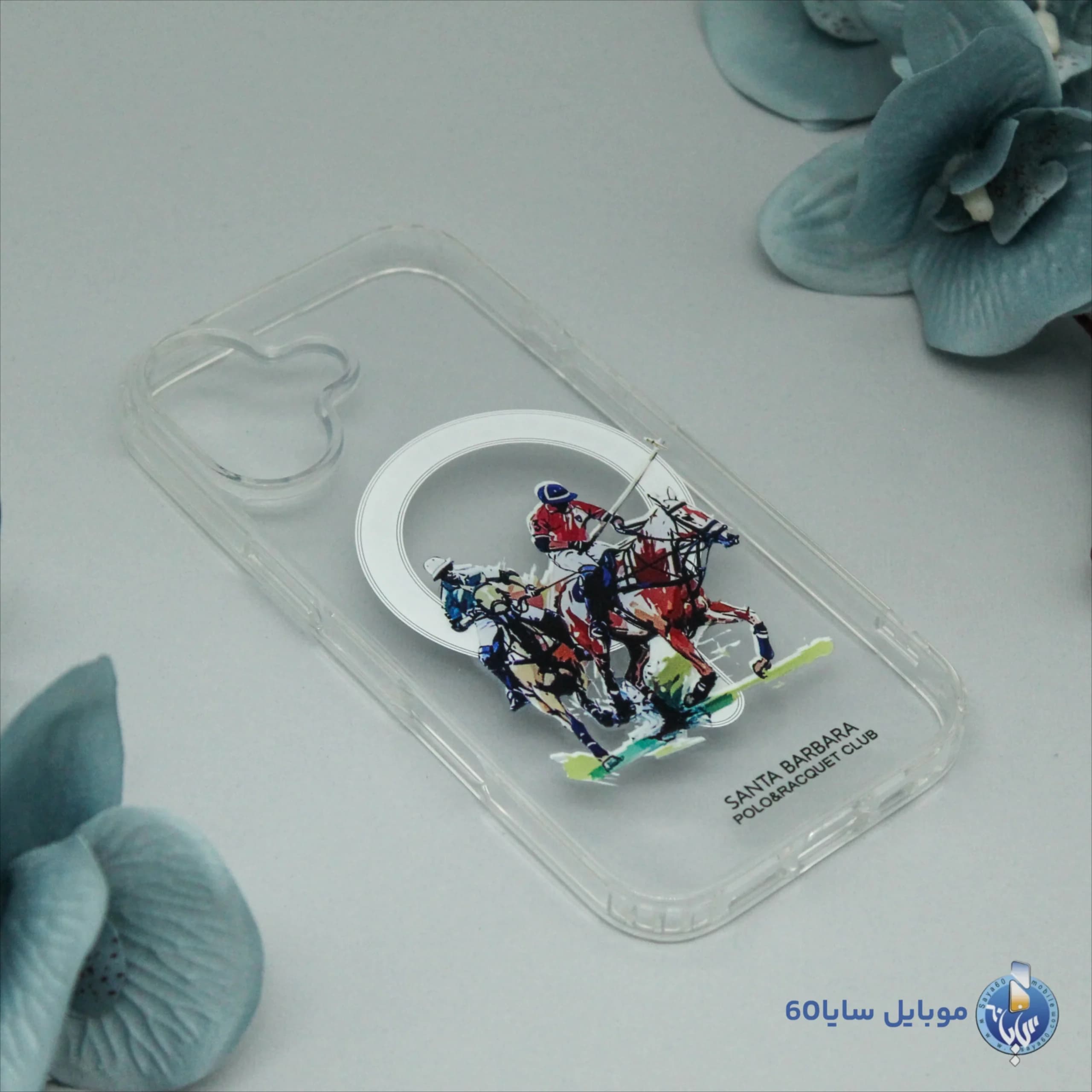 قاب موبایل iphone 17 مدل POLO شفاف مگسیف کد 0115 — تصویر ۳