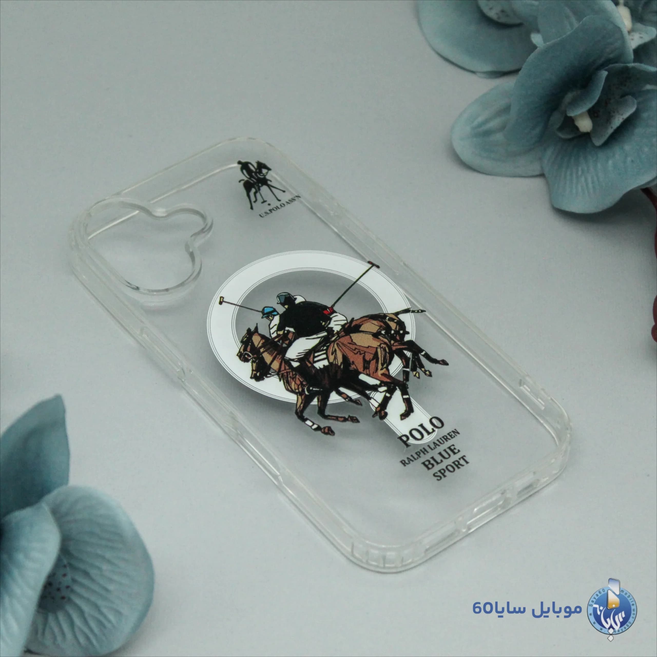 قاب موبایل iphone 17 مدل POLO شفاف مگسیف کد 0114 — تصویر ۳