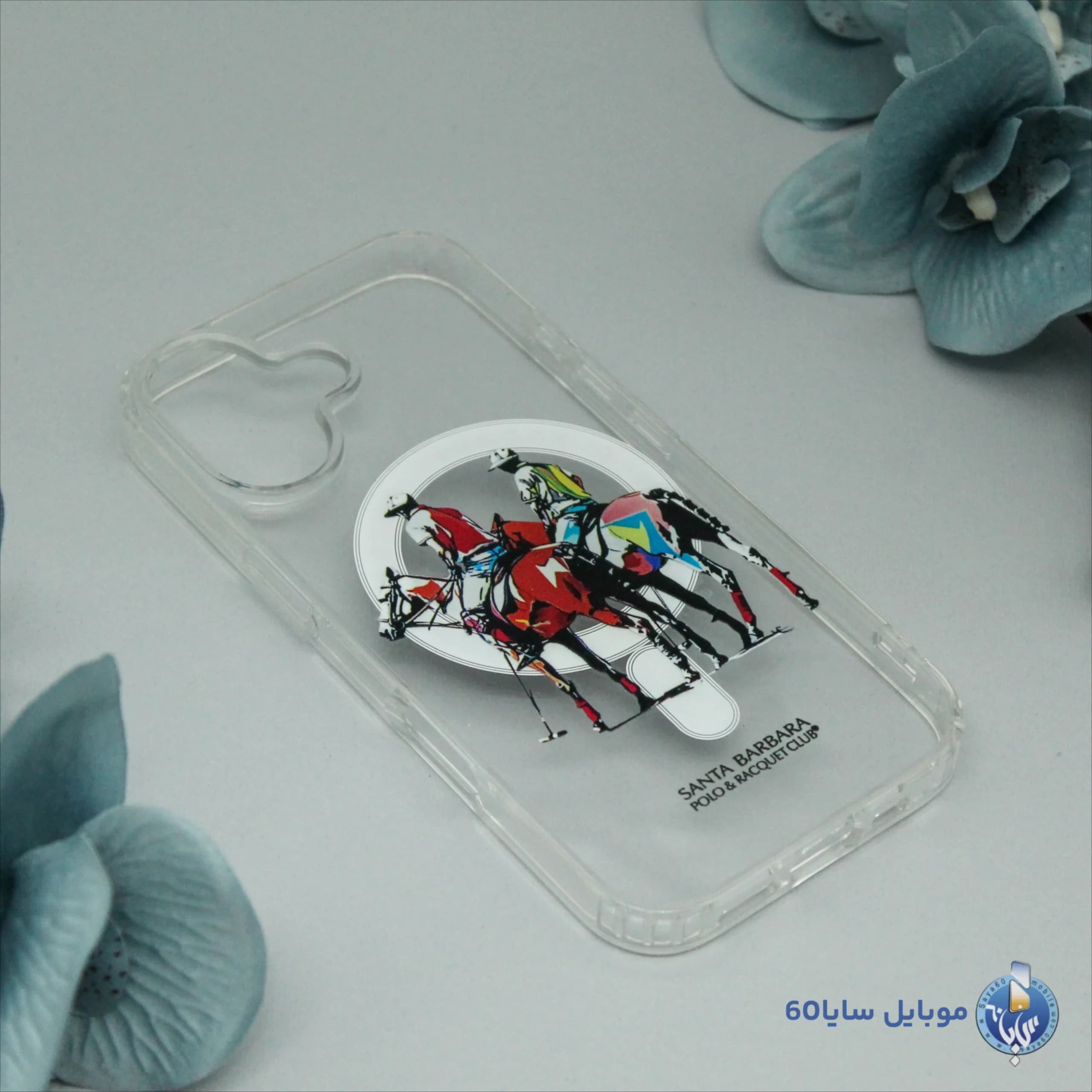 قاب موبایل iphone 17 مدل POLO شفاف مگسیف کد 0113 — تصویر ۳