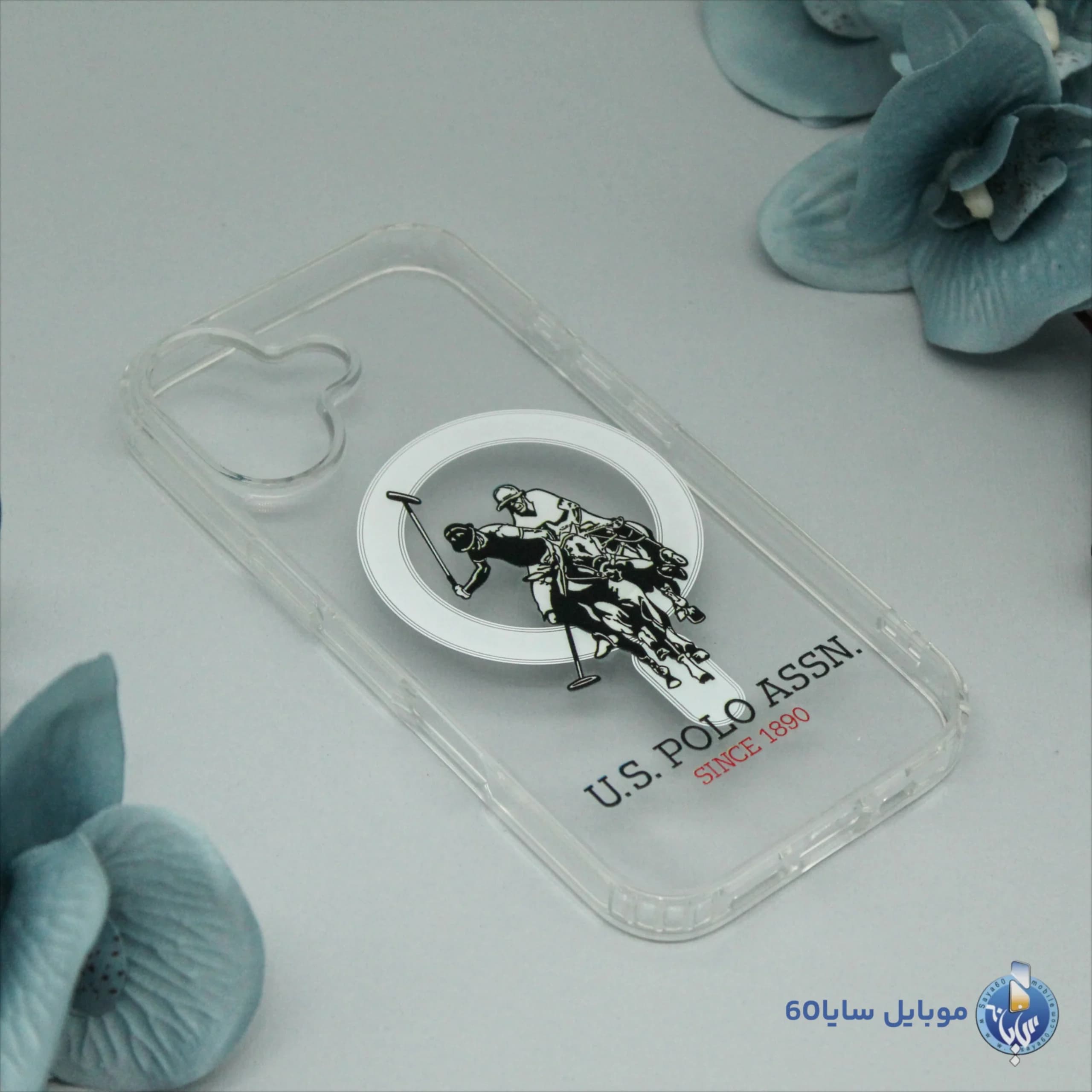 قاب موبایل iphone 17 مدل POLO شفاف مگسیف کد 0112 — تصویر ۳
