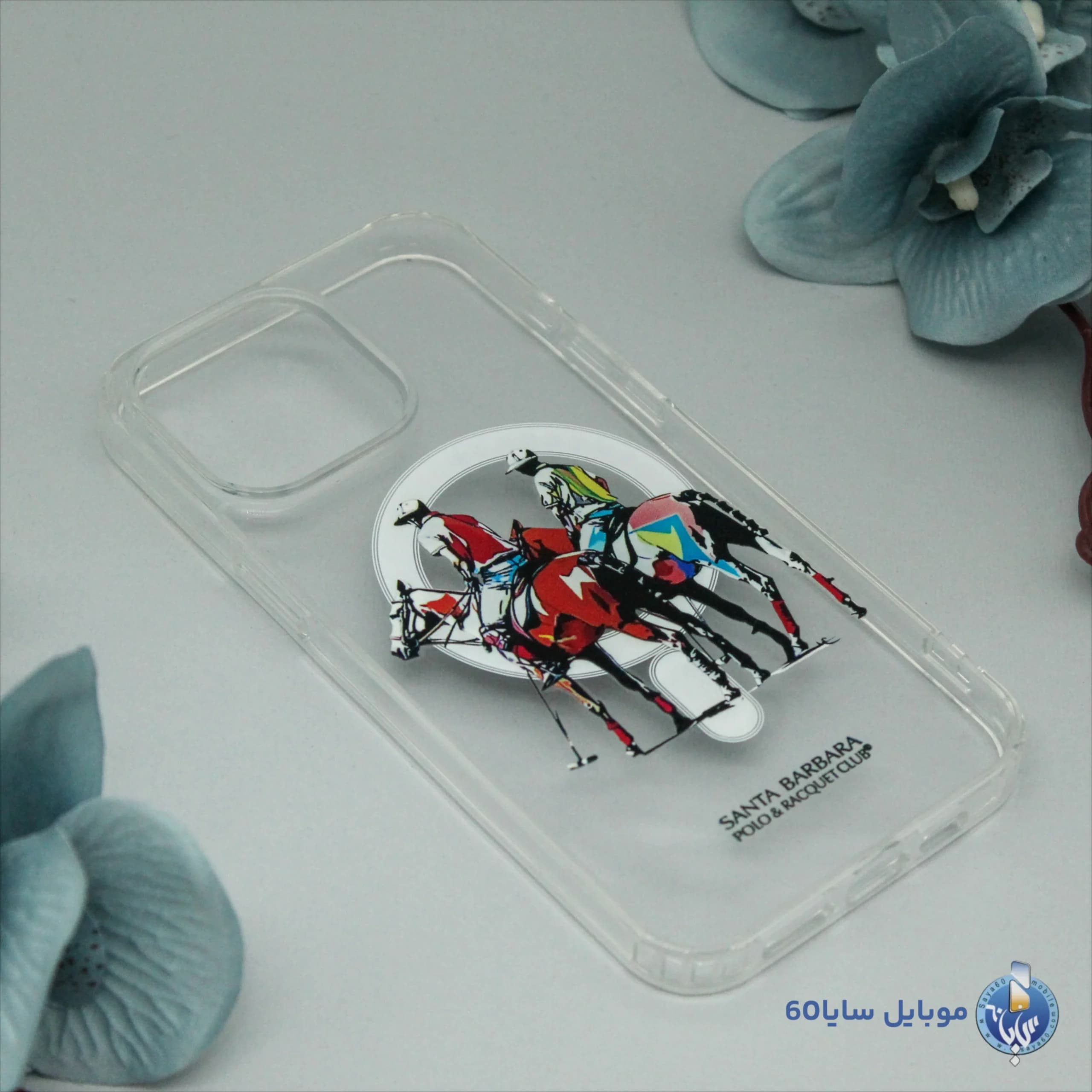 قاب موبایل iphone 14 Pro max مدل POLO شفاف مگسیف کد 0105 — تصویر ۳