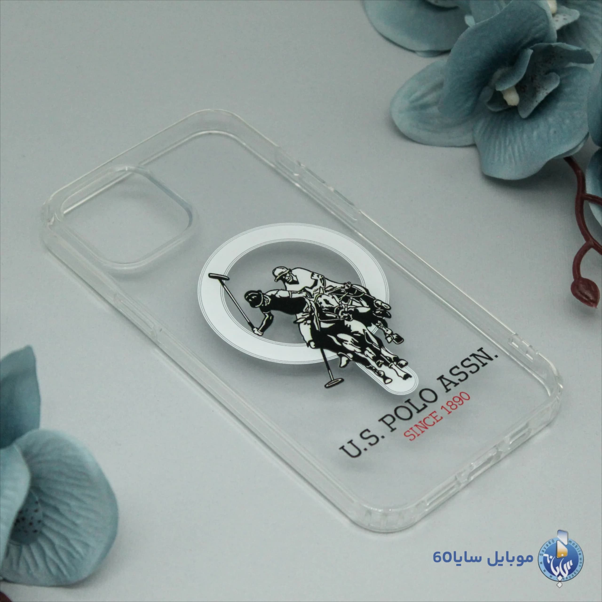قاب موبایل iphone 13 مدل POLO شفاف مگسیف کد 099 — تصویر ۳