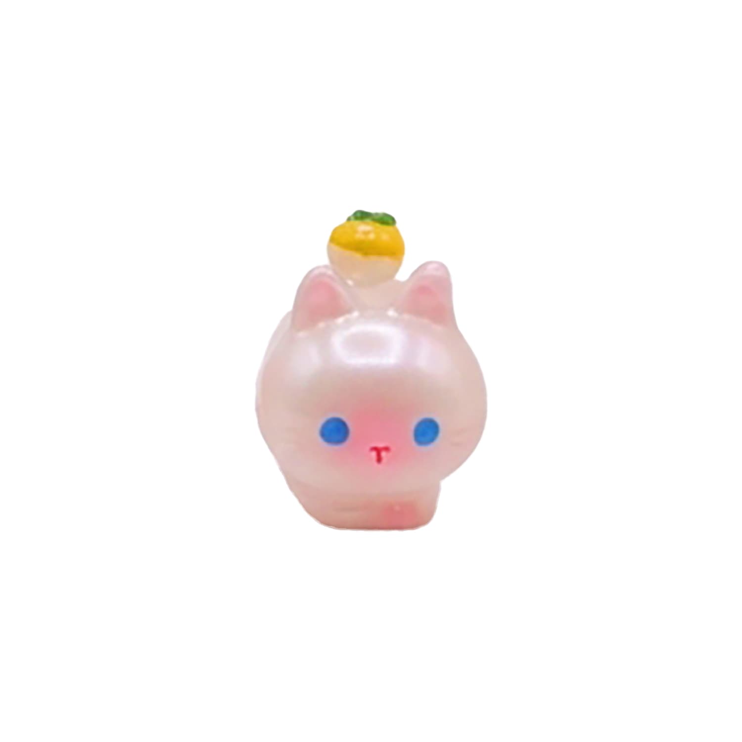 مجسمه شب تاب مدل فیگور گربه صورتی — تصویر ۴