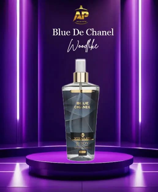 بادی اسپلش وودلایک مدل بلو شنل Woodlike Blue Chaneil — تصویر ۳