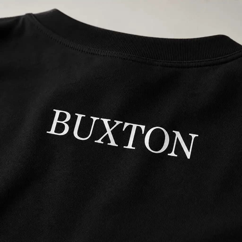 تیشرت طرح BUXTON مدل نخ پنبه چهار فصل — تصویر ۳
