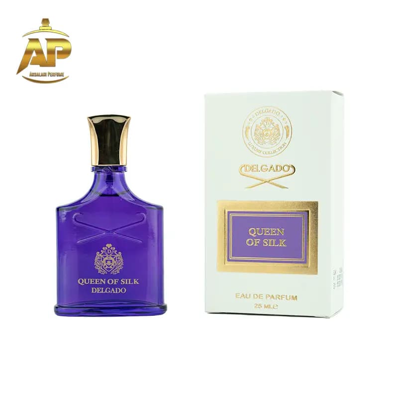 عطر جیبی زنانه دلگادو مدل کویین آف سیلک Delgado Queen Of Silk — تصویر ۲