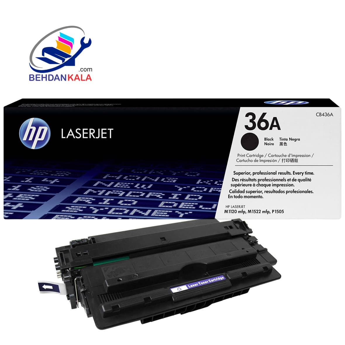 کارتریج آکبند Hp 36A — تصویر ۳