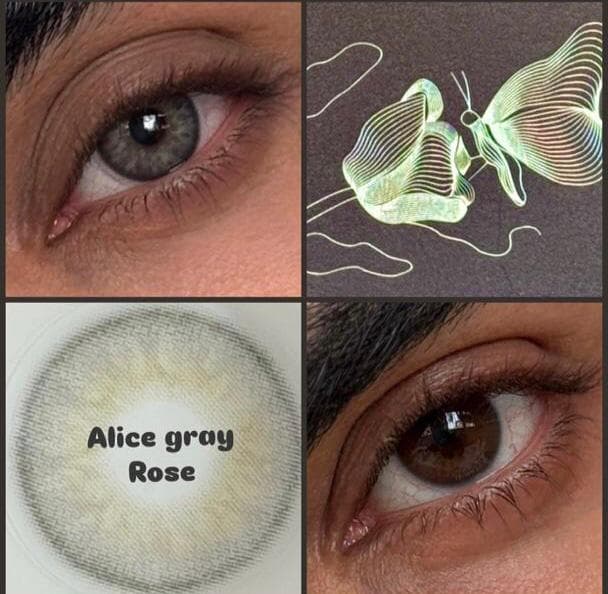 لنز طوسی دور مشکی محو Alice Gray