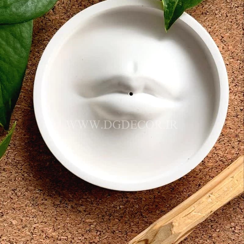 جاعودی سنگ مصنوعی طرح لب مینیمال | جاعودی دکوراتیو مدرن قطر 10 سانت — تصویر ۲