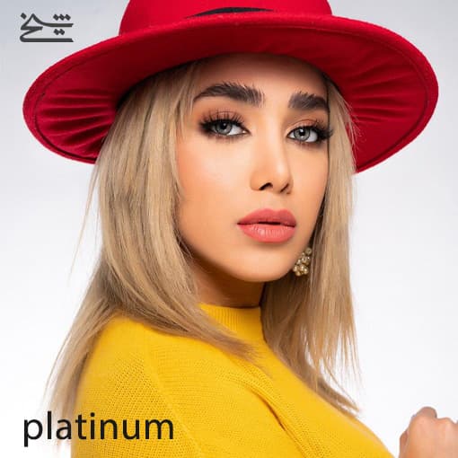 لنز رنگی شیخ بیوتی مدل Platinum