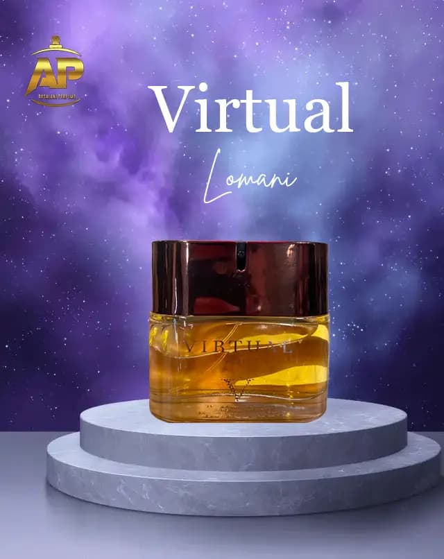 ادکلن مردانه لومانی مدل ویرچوال Lomani Virtual — تصویر ۲