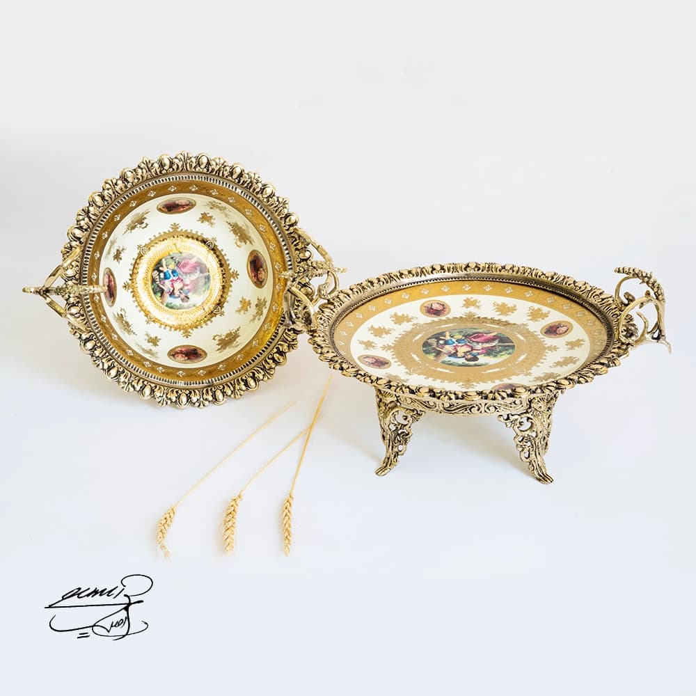 میوه خوری برنزی کد 1409