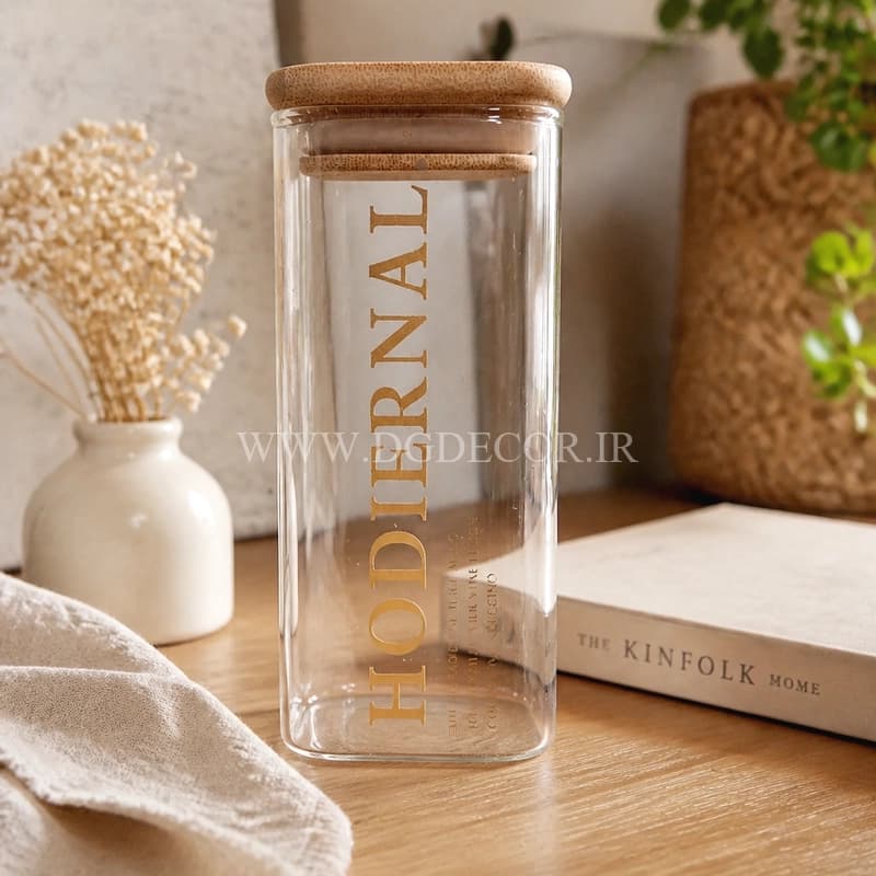 لیوان پیرکس مکعبی طرحدار — تصویر ۵
