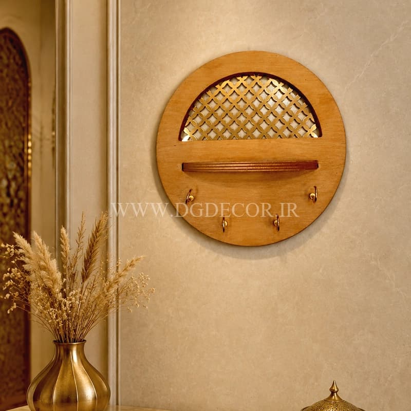جاکلیدی چوبی مولتی گرد