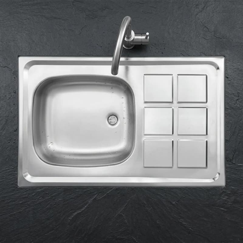 سینک روکار اخوان سایز 50*80 تک لگن — تصویر ۲