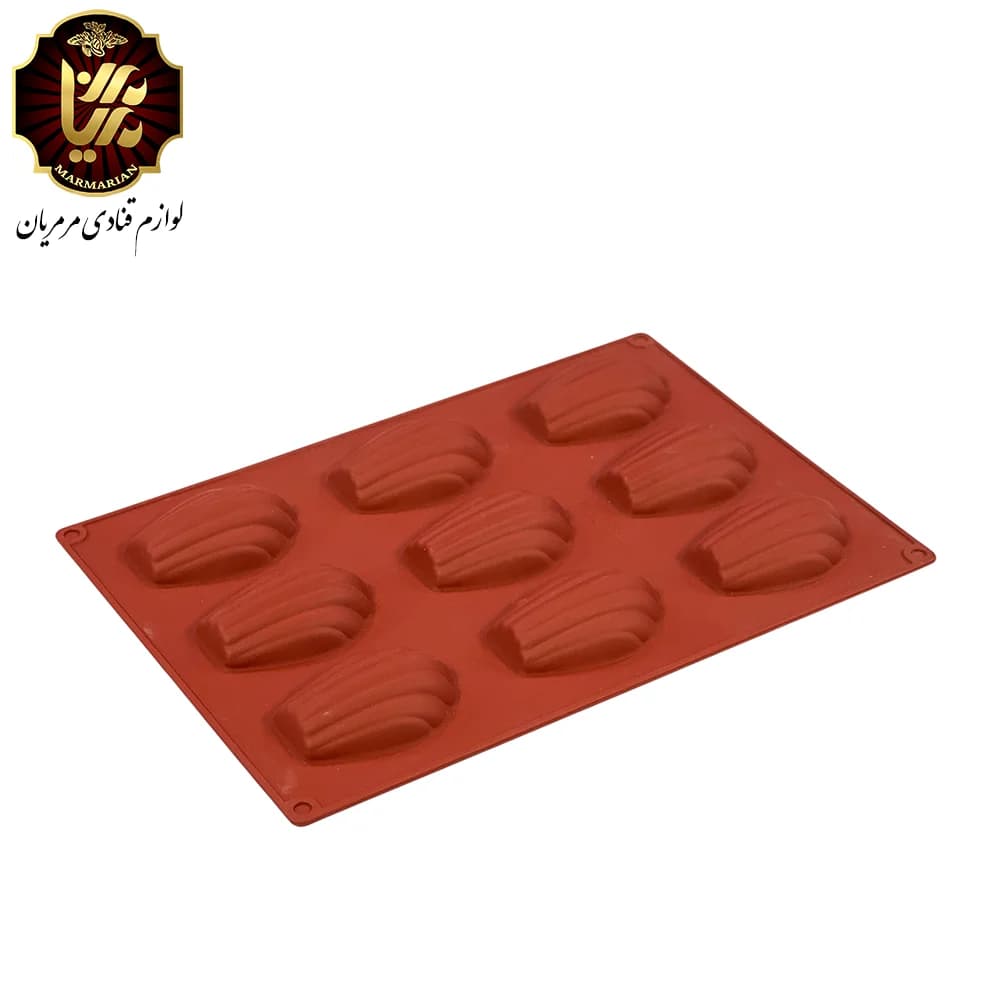 قالب سیلیکون مادلن ۹ خانه