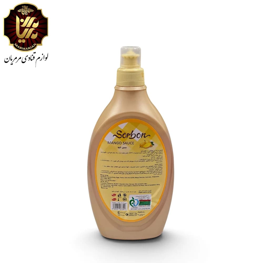 سیروپ (سس) انبه سوربن 500 گرمی — تصویر ۲