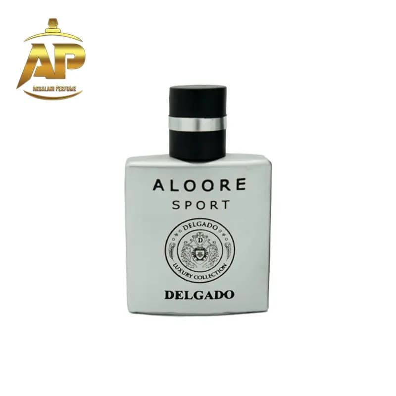 عطر جیبی مردانه دلگادو مدل آلور اسپرت Delgado Aloore Sport