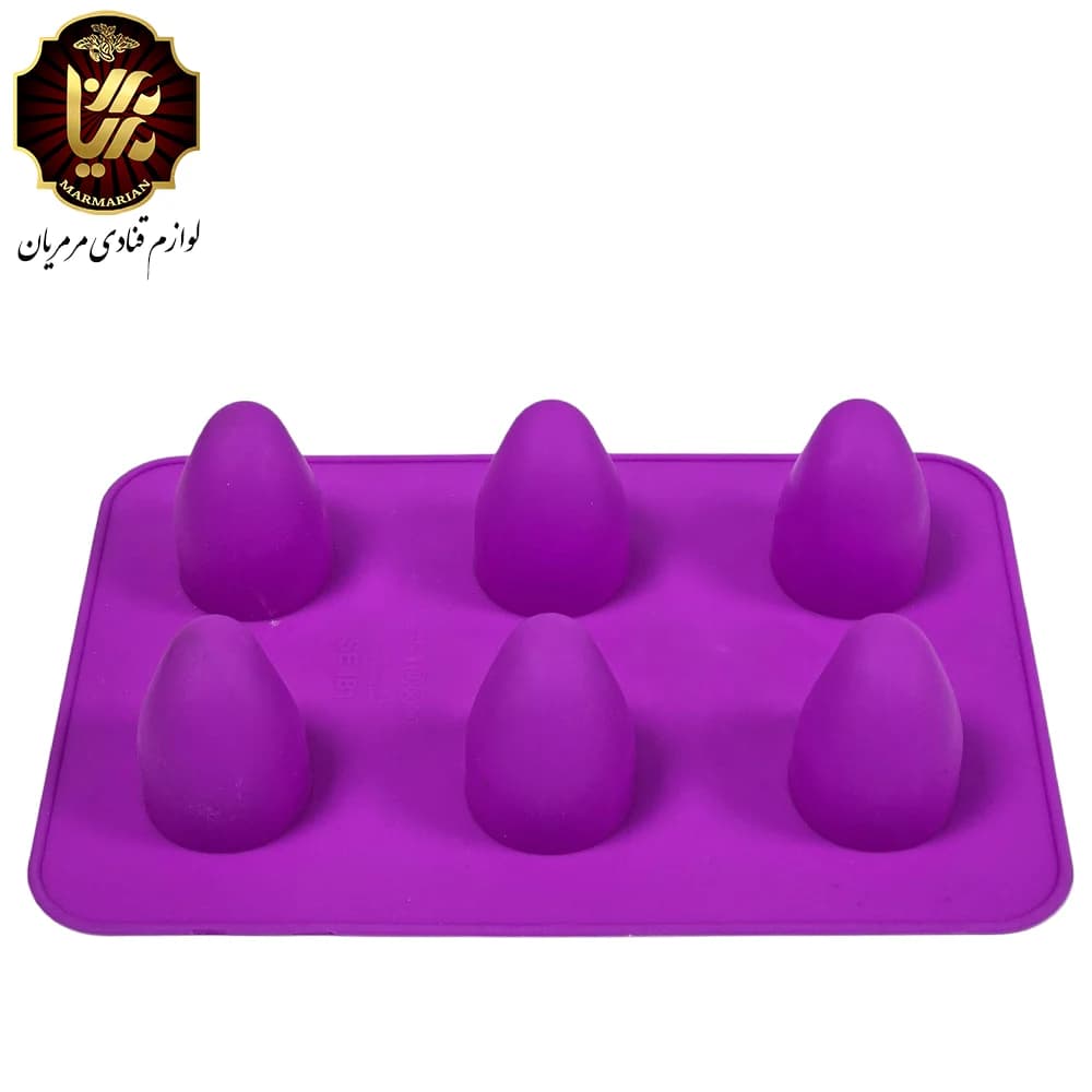 قالب سیلیکون میوه انبه 6 عددی