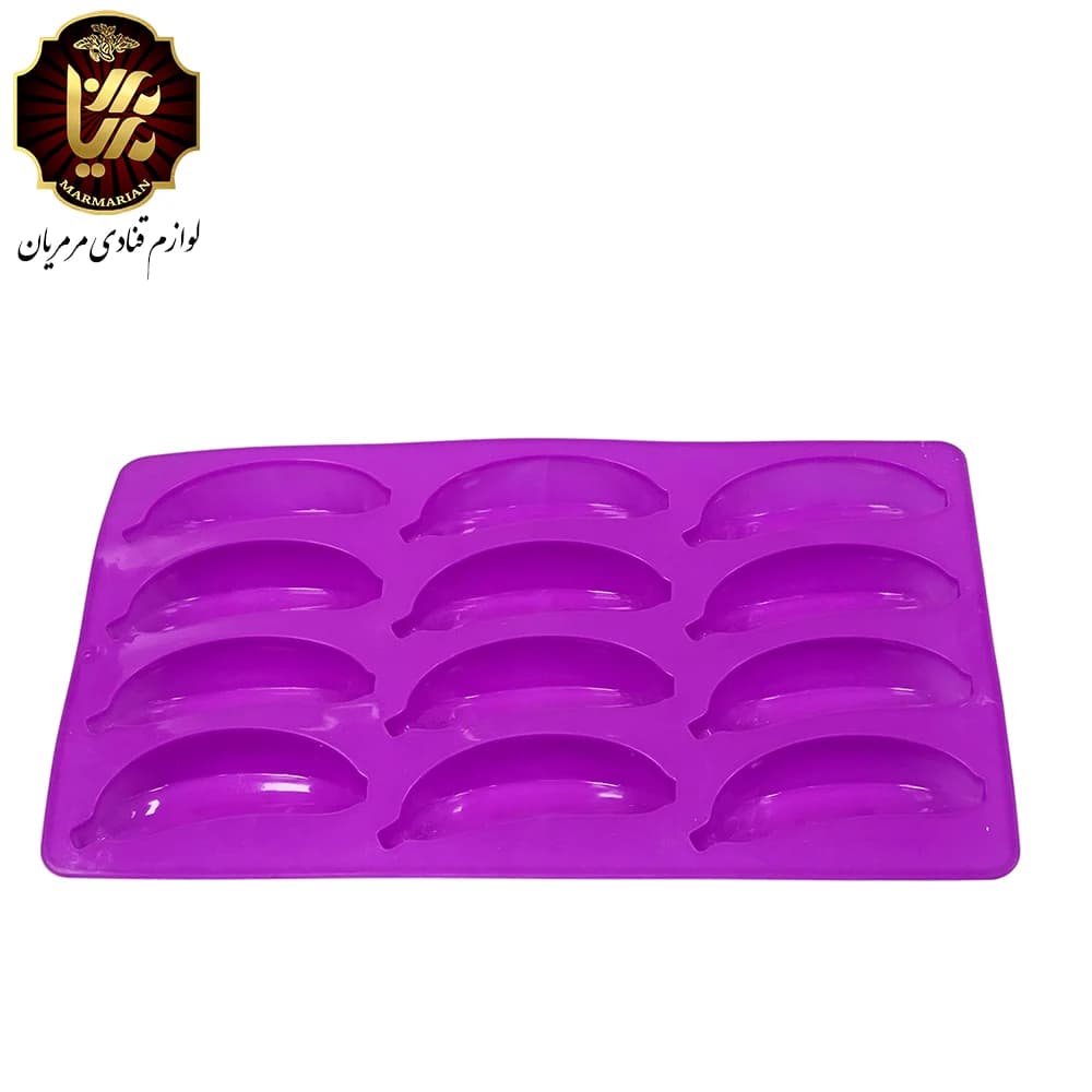 قالب سیلیکونی میوه موز ۱۲ خانه