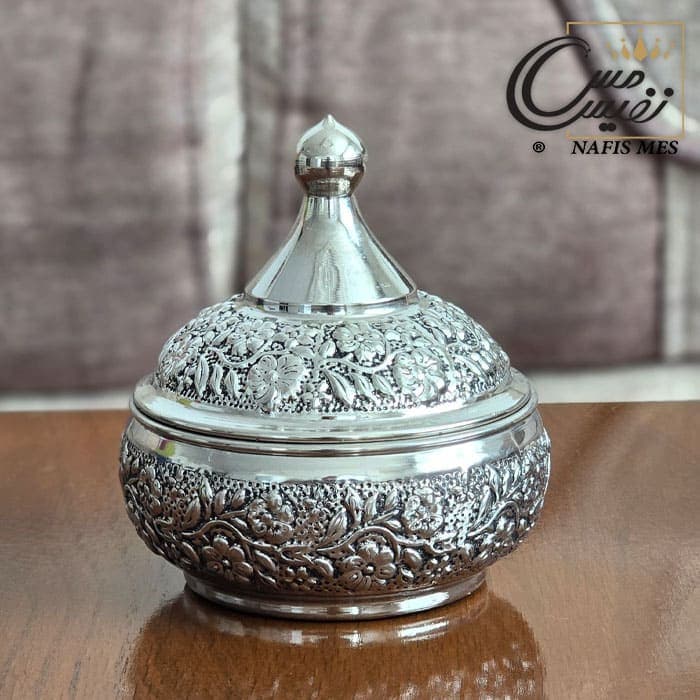 قندان کروم طرح رز رسا