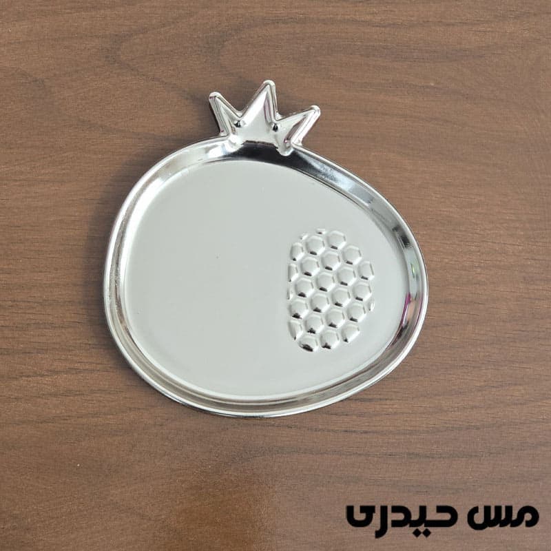 سینی کوچک کروم انار طرح یلدا
