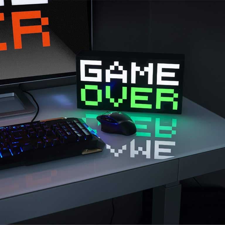 آیکون لایت، چراغ رومیزی گیم اور Game Over 8-Bit Pixel – مدل 10198 — تصویر ۶